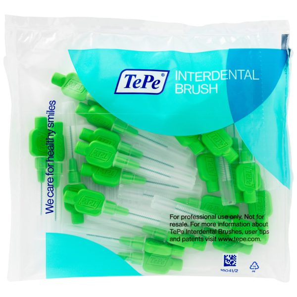 TePe Interdental Brushes Original ISO Size 5 Wire Size 0.80mm Green (25)