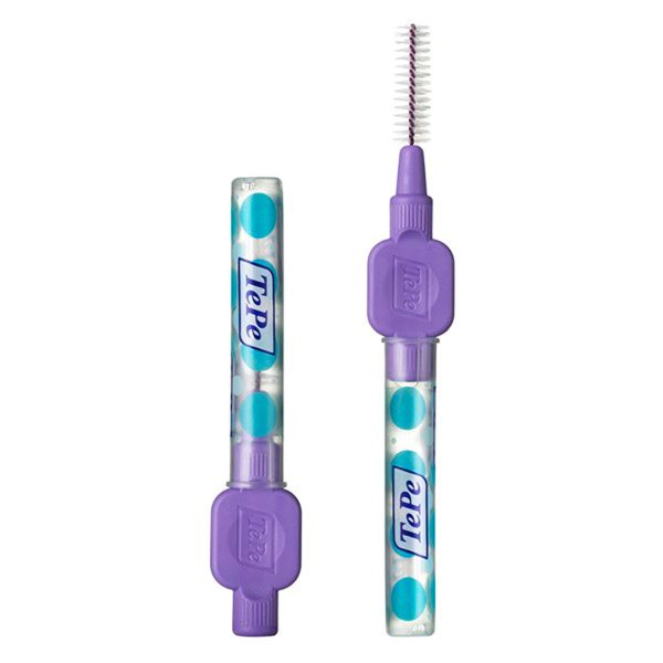 TePe Interdental Brushes Original ISO Size 6 Wire Size 1.10mm Purple (25)