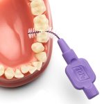 TePe Interdental Brushes Original ISO Size 6 Wire Size 1.10mm Purple (25)