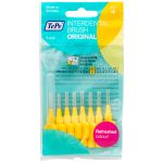 TePe Interdental Brushes Original ISO Size 4 Wire Size 0.70mm Yellow (8)