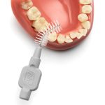 TePe Interdental Brushes Original ISO Size 7 Wire Size 1.30mm Grey (8)