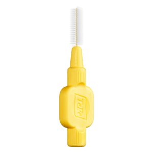 TePe Interdental Brushes Extra Soft ISO Size 4 Wire Size 0.70mm Pastel Yellow (8)
