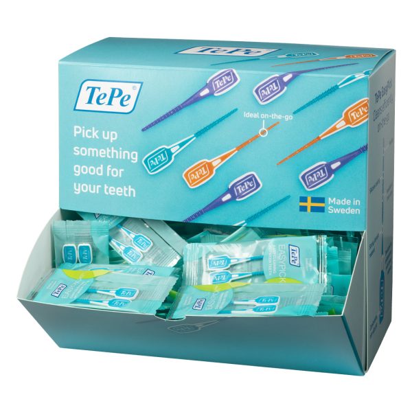 TePe EasyPick Medium/Large Blue 2's Dispenser Pack (200)