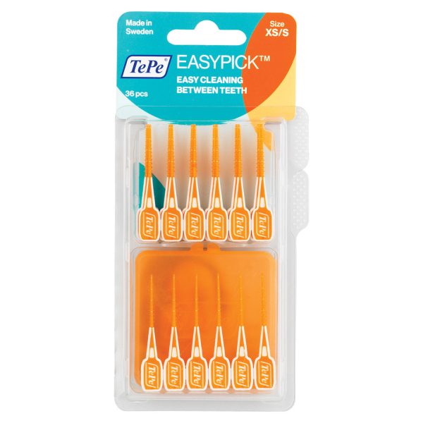 TePe EasyPick Extra Small/Small Orange Blister Pack (36)