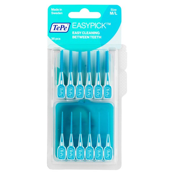 TePe EasyPick Medium/Large Blue Blister Pack (36)