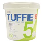 Tuffie 5 Universal Sanitising Wipes Bucket 270mm x 240mm (225)
