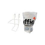 Tuffie Wall Bracket White for Tuffie Flexicans