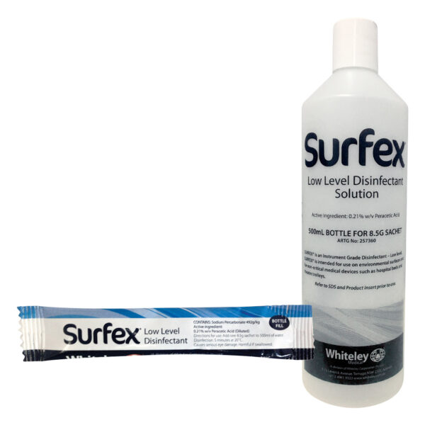 Whiteley Surfex 500ml Bottle Empty Trigger & Lid Not Included