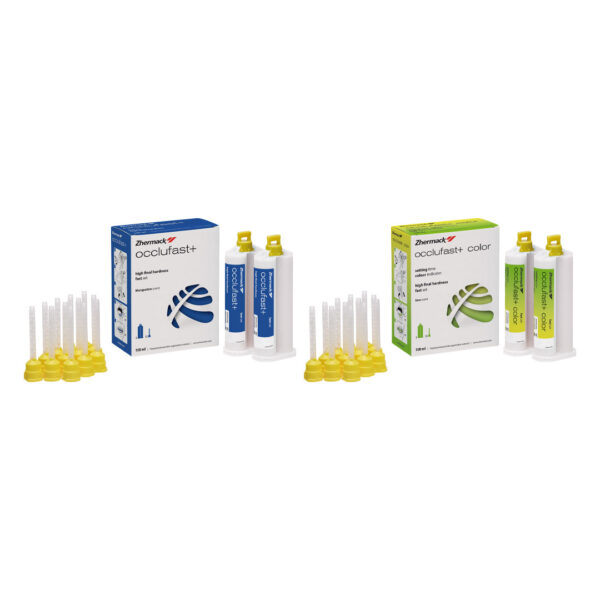 Zhermack Occlufast+ Colour Bite Registration Material 50ml Cartridge (2)