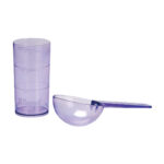 Zhermack Alginate Measuring Cup & Spoon Set Purple