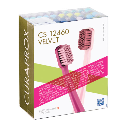 Curaprox CS Velvet Ultra Soft Toothbrush Chairside Box