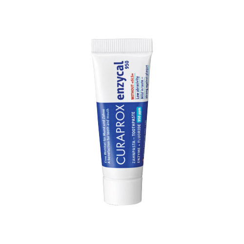 Enzycal 950 SLS Free Toothpaste with Fluoride 10ml Tube