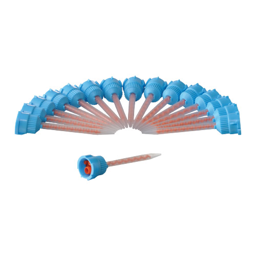 Mixing-Tips-Blue-with-Orange-Spiral-for-Protemp-4 Mixing Tips Blue with Orange Spiral for Promtemp 4