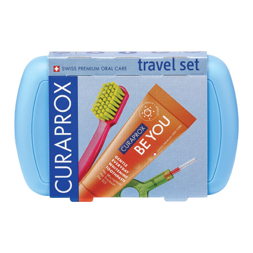 Curaprox Travel Set Blue