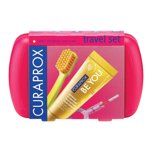 Curaprox Travel Set Magenta