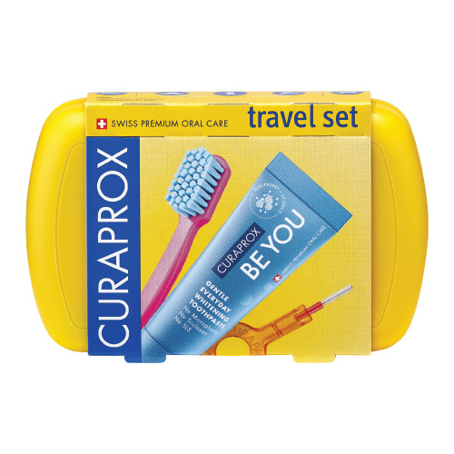 Curaprox Travel Set Yellow