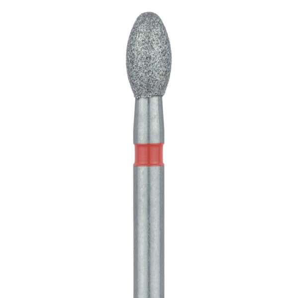 Dendia Dica Diamond Bur 833F.FG.023 Egg Fine Grit Red FG 19mm (5)