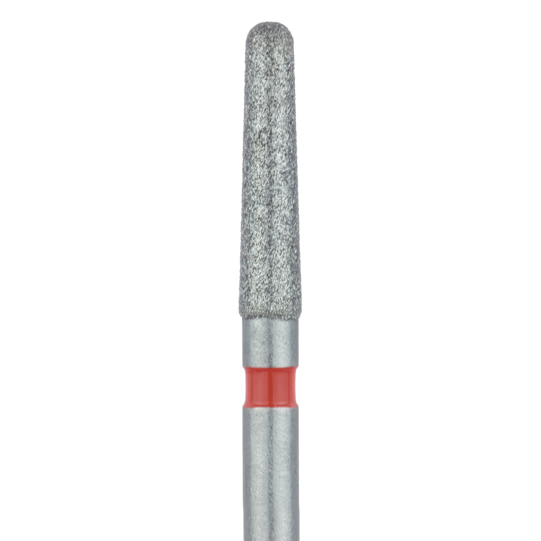Dendia Dica Diamond Bur 850F.FG.018 Round End Taper Fine Grit Red FG 19mm (5) Dendia Dica Diamond Bur 850F.FG.018 Round End Taper Fine Grit Red FG 19mm (5)