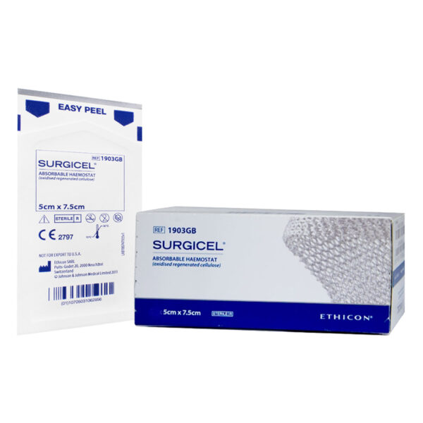 J&J Ethicon Surgicel Original Absorbable Haemostat 50mm x 75mm (5) J&J Ethicon Surgicel Original Absorbable Haemostat 50mm x 75mm (5)