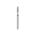Kerr BluWhite Diamond Bur 508R 018 Round End Taper Medium Grit Blue FG 19mm (5)