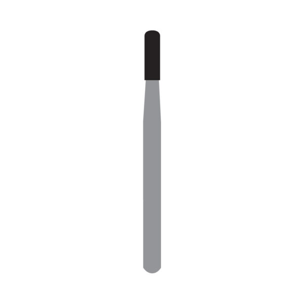Kerr Jet Tungsten Carbide Fine Cross Cut Bur 1958 012 Straight Fissure Dome FG 19mm (5)