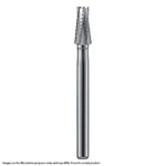 Kerr Jet Tungsten Carbide Operative Bur 701 012 Taper Flat End X-Cut Fissure FG 19mm (100)