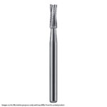 Kerr Jet Tungsten Carbide Operative Bur 558 012 Straight Flat End X-Cut Fissure FG OS Oral Surgery 25mm (100)