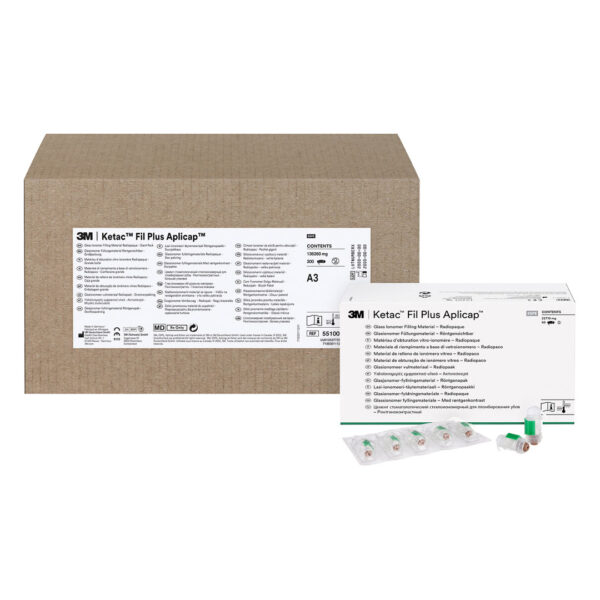 3M Solventum Ketac Fil Plus Aplicap A3 Yellow (300)