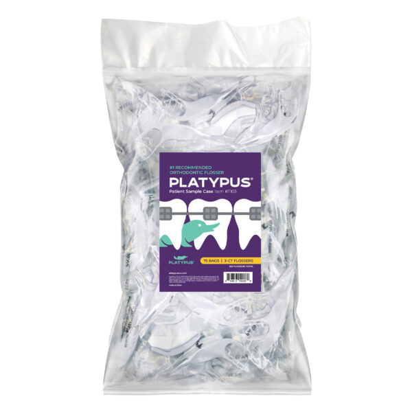 Platypus Orthodontic Flosser Patient Sample Pack 3's (75)