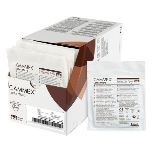 Ansell Gammex Micro Brown Latex Powder Free Sterile Gloves Size 7.0 (50) Ansell Gammex Micro Brown Latex Powder Free Sterile Gloves Size 7.0 (50)