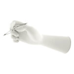 Ansell Gammex PI Micro White Polyisoprene Powder Free Sterile Gloves Size 6.5 (50)