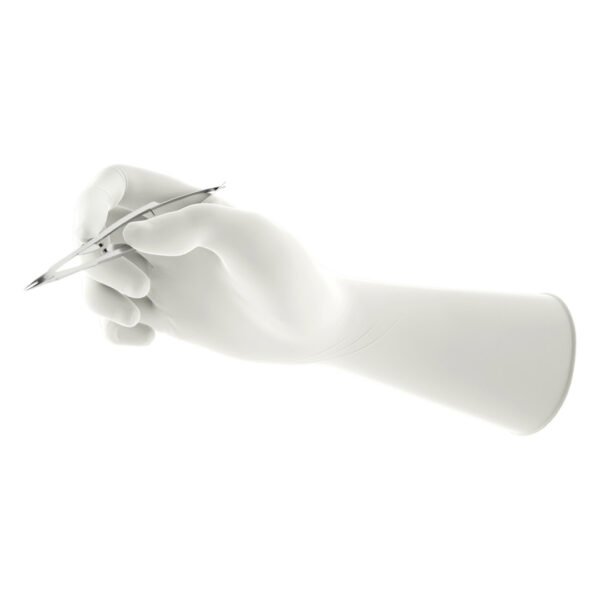 Ansell Gammex PI Micro White Polyisoprene Powder Free Sterile Gloves Size 6.5 (50)