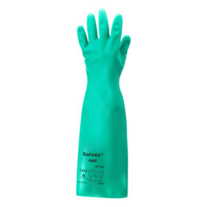Ansell AlphaTec Solvex 37-185 Green Nitrile Utility Gloves Size Size 11.0