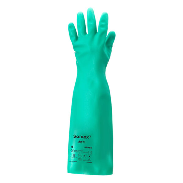 Ansell AlphaTec Solvex 37-185 Green Nitrile Utility Gloves Size Size 9.0 Ansell AlphaTec Solvex 37-185 Green Nitrile Utility Gloves Size Size 9.0