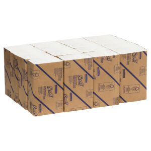 Kimberly-Clark Scott Interfold Hand Towels White 26.5cm x 23.5cm 250's (16)