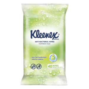 Kimberly-Clark Kleenex Antibacterial Wet Wipes 20cm x 13.9cm 40's (5)