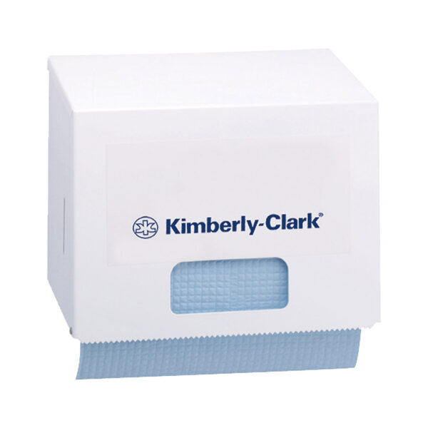 Kimberly-Clark Wypall X50 Roll Wipers Small Blue 24.5cm x 70m Roll (4)