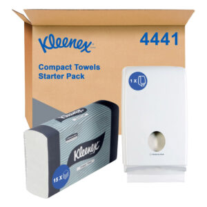 Kimberly-Clark Kleenex Compact Hand Towels Starter Pack