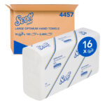 Kimberly-Clark Scott Optimum Hand Towels Large White 30.5cm x 21cm 150's (16)