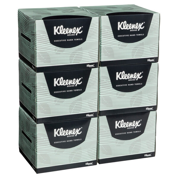 Kimberly-Clark Kleenex Executive Hand Towels White 32cm x 32.5cm 75's (6)
