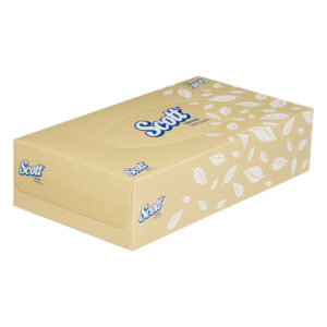 Kimberly-Clark Scott Facial Tissues White 2 Ply 100's (48)