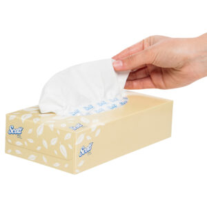 Kimberly-Clark Scott Facial Tissues White 2 Ply 100's (48)
