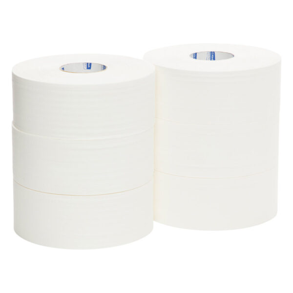 Kimberly-Clark Kleenex Toilet Rolls Maxi Jumbo White 2 Ply 400m Roll (6)