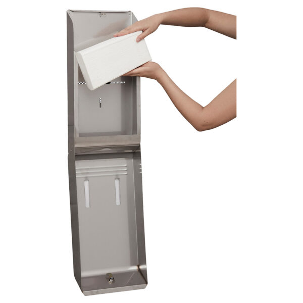 Kimberly-Clark Professional Optimum Towel Dispenser Stainless Steel