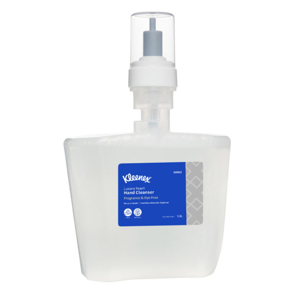 Kimberly-Clark Kleenex Luxury Foam Hand Cleanser 1.2L Cartridge (2) Kimberly-Clark Kleenex Luxury Foam Hand Cleanser 1.2L Cartridge (2)