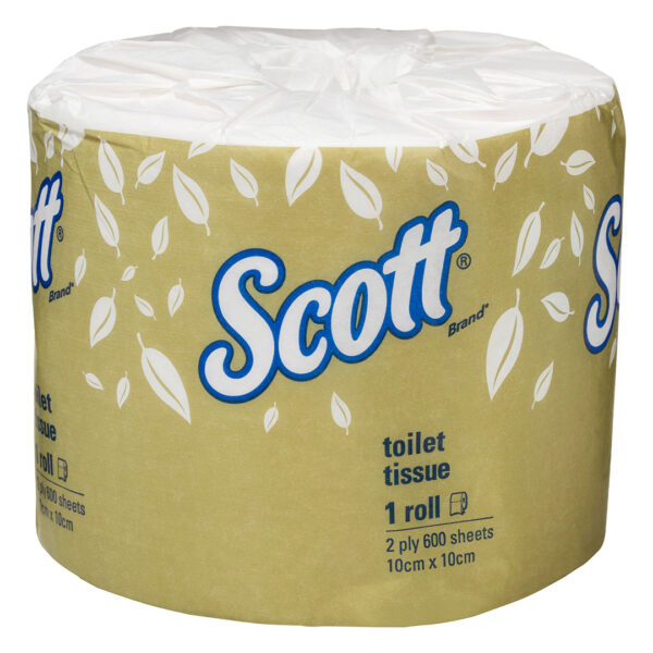 Kimberly-Clark Scott Toilet Rolls White 2 Ply 600 Sheets Individually Wrapped (24) Kimberly-Clark Scott Toilet Rolls White 2 Ply 600 Sheets Individually Wrapped (24)