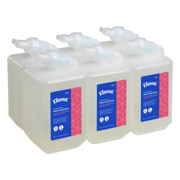 Kimberly-Clark Kleenex Alcohol Foam Hand Sanitiser 1L Cartridge (6)