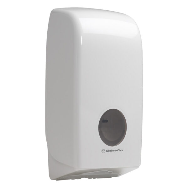 Kimberly-Clark Professional Aquarius Interleaved Toilet Tissue Dispenser Kimberly-Clark Professional Aquarius Interleaved Toilet Tissue Dispenser
