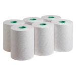 Kimberly-Clark Scott Printed Hard Roll Hand Towel 1 Ply 305m Roll (6)