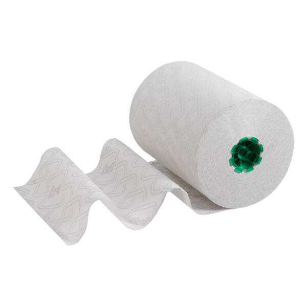 Kimberly-Clark Scott Printed Slimroll Hand Towel 1 Ply 176m Roll (6)